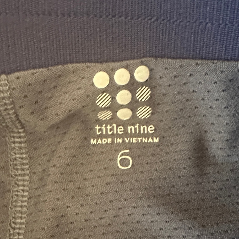 Title Nine Women's purple Skorts-6 - Picture 5 of 10